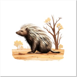 Porcupine Posters and Art